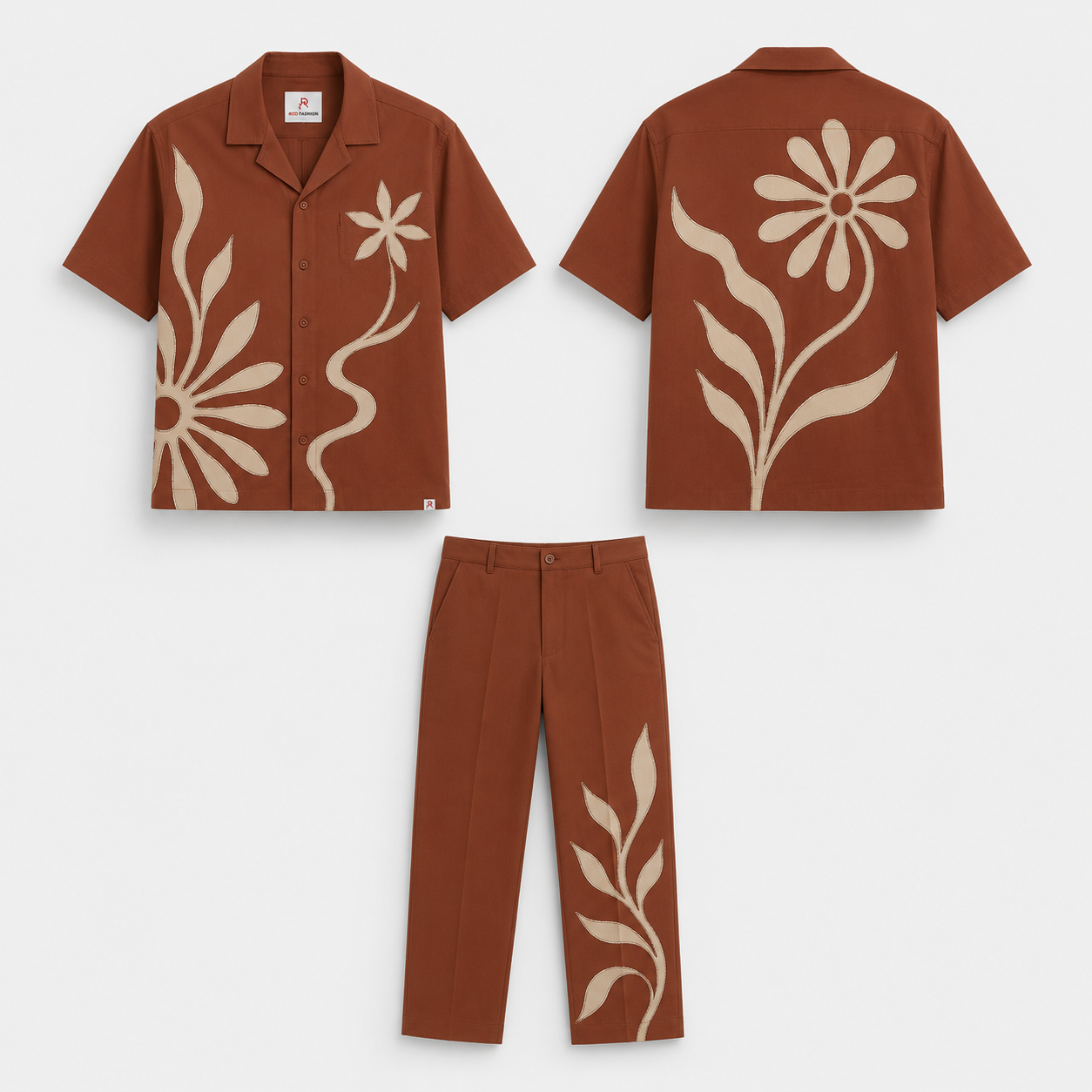 Red Fashion royal prestige native look